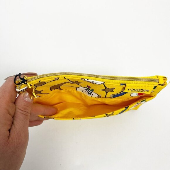L'Occitane en Provence Makeup Cosmetic Bag Zipper Stars Moon Castelbajac Paris - Picture 2 of 7